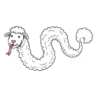 The Better Static Sites mascot, Sean the shnek